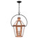 Burdett Three Light Outdoor Hanging Lantern in Aged Copper (10|BURD1918AC)