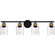 Baltic Four Light Bath in Matte Black (10|BTC8634MBK)