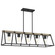 Brockton Five Light Linear Chandelier in Grey Ash (10|BRT3542GK)