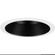 6In Recessed Shallow One Light Baffle Trim in Black (54|P806006031)