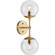 Atwell Two Light Wall Sconce in Brushed Bronze (54|P710114109)