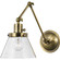 Hinton One Light Swing Arm Wall Lamp in Vintage Brass (54|P710094163)