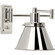 Hinton One Light Swing Arm Wall Lamp in Polished Nickel (54|P710085104)