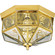 Beveled Glass Four Light Flush Mount in Polished Brass (54|P578910)