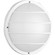 Polycarbonate Outdoor One Light Wall Lantern in White (54|P570330)