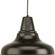 District One Light Hanging Lantern in Antique Bronze (54|P555120)