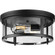 Gunther Two Light Outdoor Flush Mount in Matte Black (54|P55002131M)