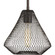 Mesh One Light Mini Pendant in Antique Bronze (54|P533820)