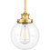 Penn One Light Pendant in Natural Brass (54|P5067137)