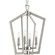 Galloway Four Light Foyer Pendant in Brushed Nickel (54|P500377009)