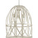 Chastain Three Light Pendant in Bleached Oak (Painted) (54|P500344185)