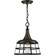 Bastille One Light Pendant in Aged Brass (54|P500236161)