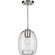 Caisson One Light Mini Pendant in Brushed Nickel (54|P500159009)