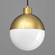 Globe LED LED Pendant in Brushed Bronze (54|P50014710930)