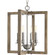 Turnbury Four Light Chandelier in Galvanized (54|P4760141)