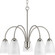 Gather Five Light Chandelier in Brushed Nickel (54|P473509)