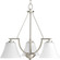 Bravo Three Light Chandelier in Brushed Nickel (54|P462109) Bravo Three Light Chandelier in Brushed Nickel (54|P462109)