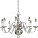 Americana Eight Light Chandelier in Brushed Nickel (54|P435709) Americana Eight Light Chandelier in Brushed Nickel (54|P435709)