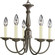 Five Light Five Light Chandelier in Antique Bronze (54|P400920)