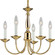 Five Light Five Light Chandelier in Polished Brass (54|P400910)