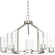 Goodwin Five Light Chandelier in Brushed Nickel (54|P400316009)