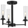 Kellwyn Three Light Chandeler in Matte Black (54|P400250031)