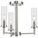 Kellwyn Three Light Chandeler in Brushed Nickel (54|P400250009)