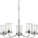 Winslett Five Light Chandelier in Brushed Nickel (54|P400206009)