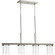 Mast Four Light Linear Chandelier in Brushed Nickel (54|P400190009)