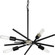 Astra Six Light Chandelier in Matte Black (54|P40010831M)