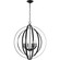 Equinox Six Light Pendant in Black (54|P388931)