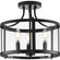 Gilliam Three Light Semi Flush Mount in Matte Black (54|P35023131M)