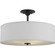 Inspire Three Light Semi Flush Mount in Graphite (54|P350167143)