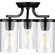 Lassiter Three Light Semi Flush Mount in Black (54|P350149031)