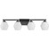 Copeland Four Light Vanity in Matte Black (54|P30043331M)