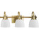 Preston Three Light Vanity in Vintage Brass (54|P300428163)