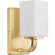 Cowan One Light Bath Vanity in Satin Brass (54|P300368012)