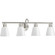 Ashford Four Light Bath Bracket in Brushed Nickel (54|P300317009)