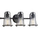 Conway Three Light Bath Bracket in Matte Black (54|P300297031)