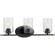 Riley Three Light Bath in Black (54|P300278031)