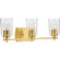 Adley Three Light Bath & Vanity in Satin Brass (54|P300156012)