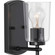 Adley One Light Bath & Vanity in Black (54|P300154031)