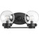 Spatial Two Light Bath in Black (54|P300113031)