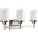 Alexa Three Light Bath in Brushed Nickel (54|P297809)