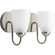 Gather Two Light Bath in Brushed Nickel (54|P270709)