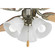 Fan Light Kits LED Fan Light Kit in Brushed Nickel (54|P260009WB)
