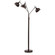 Ironworks Three Light Floor Lamp in Bronze (24|37T90)