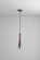 Cornet LED Pendant in Gunmetal W/ Coffee Ombre (440|36512018)