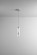 Gratis LED Pendant in Polished Chrome W/ Clear (440|360914)