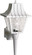 One Light Wall Lantern in White (72|SF77853)